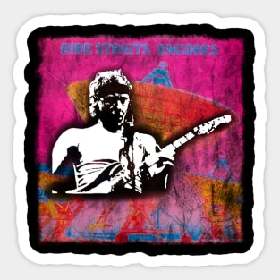 Dire Straits 70s Vinatge Sticker